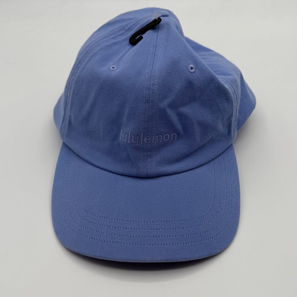 Lululemon Classic Ball Cap Soft Cotton Embroidered Logo Oasis Blue